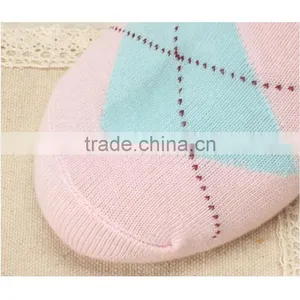 Cute Love Women Socks 1lot =20pairs Solid Candy Color Sweet Ship Boat Short Sock,Spring&AutumnThin Ankle Invisible Socks For Gir thumbnail-4