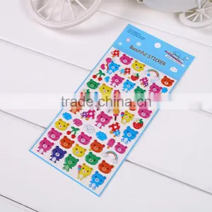 Children Puffy Sticker ,multcolor Tool Stikcer Bubble DIY Sticker for Education Carton Sticker thumbnail-2