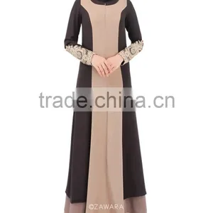 Walson Latest Design Muslim Dress Girl Names Muslim Elegant Party Dress thumbnail-4