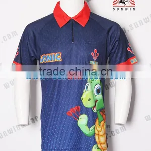 Colorful Quality Dart Shirt / New Coming Custom Sublimation Dart t Shirts thumbnail-3