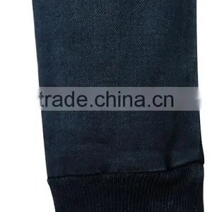 Guangzhou Jeans Market New Model Jeans Pent Style Wholesale Kids Jeans With Rib Hem thumbnail-4