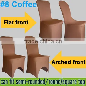 FACTORY SUPPLY 100pcs per Lot BIG DISCOUNT WHITE Spandex Chair Cover for Weddings Banquet Chair Cover thumbnail-6