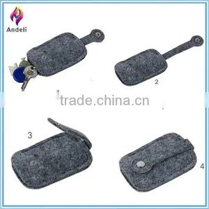 Ecosusi Felt Key Case Key Fob With a Ring thumbnail-3