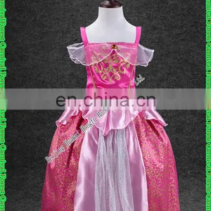 2016 Frozen Elsa Girl Party Dress , The New Children Dress Roses Sleeping Beauty Frozen Elsa ANNA Dress Cartoon 79825-1 thumbnail-2