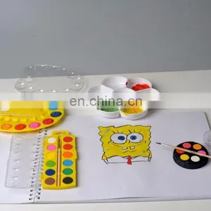 Wholesale Tempera Blocks Piant Set,Box, 22.4*16.8*1.5cm,cake, 3cm thumbnail-5