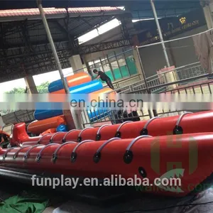HI Inflatable Flying Banana Boat, Inflatable Water Banana Boat, Adult Flying Fish Banana for Sale thumbnail-2