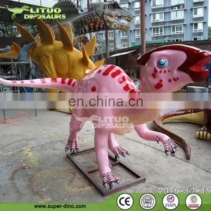 Resin Statue Catoon Models Fiberglass Dinosaur For Theme Golf thumbnail-1