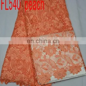 African Cord Lace Wedding Fabric for Dress(FL540)high Quality/best Price/prompt Delivery/in Stock thumbnail-5