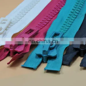 Open End 10# Cheap Big Teeth Zipper for Leather Jackets thumbnail-1