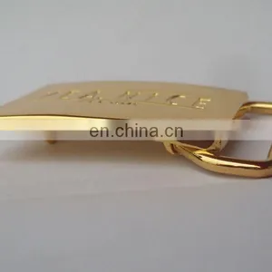 Fashion Custom Metal Logo Label Handbag Metal Logo Plates thumbnail-5