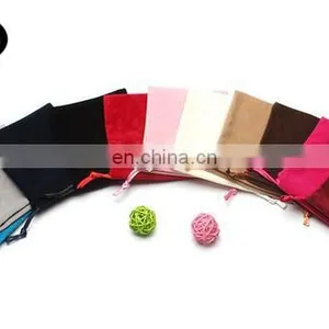 2017 Hot Custom Pink Velvet Pouch for Jewelry Supplier thumbnail-2