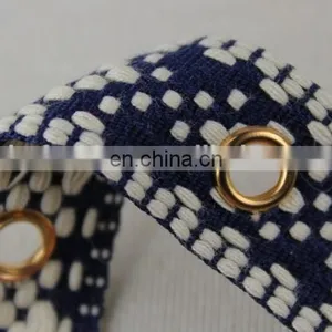Wholesale Polyester Jacquard Ethnic Eyelet Ribbon Trim thumbnail-2