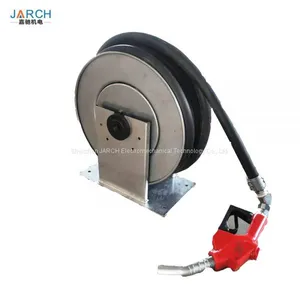 Spring Rewind Retractable Fuel Hose Reel With Hand Nozzle thumbnail-1