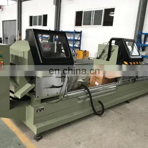 Automatic UPVC Window Frame Double Miter Cutting Saw thumbnail-3