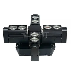 Cyclones of The Infinite 8PCS 12W LEDs Stage Light Moving Head Light thumbnail-4