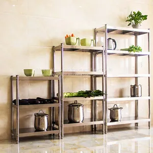 Stainless Steel Storage Shelf for Kitchen thumbnail-3