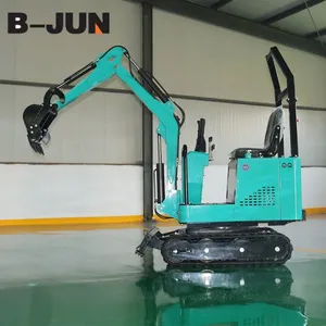 1 Ton Farm Digging Excavator Narrow Access Mini Digger thumbnail-2