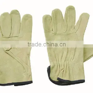 Cow Leather Gloves,safety Working Gloves,AB Grade thumbnail-3