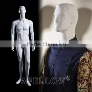 Fiberglass Full Body Abstract Model Mannequin Man Dummy for Clothes Store KEN4 thumbnail-1