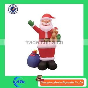 Low Price Inflatable Santa With Good Quality, Factory Wholesale Christmas Decorations thumbnail-1