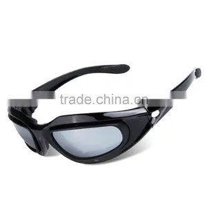 Lefox Outdoor Cycling Glasses Live CS Tactical Protective Glasses Motorcycle Goggles (Black) thumbnail-2