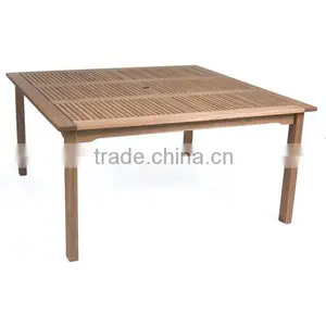 BEST PRICE - Eucalyptus Table - Outdoor Furniture - Garden Table thumbnail-1