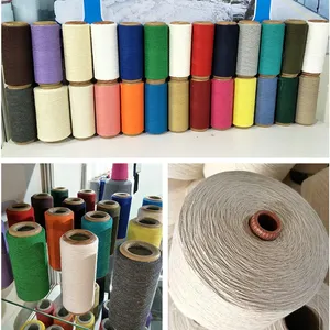 Hot Sale Color Spinning 5s-21s Count Cotton Yarn Knitting Cotton Yarn for Gloves & Socks thumbnail-1