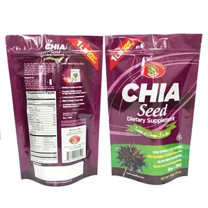 Digital Print Eco Friendly Food Grade Stand Up Pouch Bag For Nuts Packaging Bags thumbnail-1
