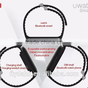 1.54" Capacitive Touch Screen Smart Watch With Bluetooth 4.0 Smart Watch U11 Uwatch Wristwatch U11 Watch Phone. thumbnail-5