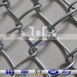 Galvanized Diamond Wire Mesh| Chain Link Fence thumbnail-1