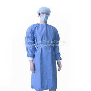 Disposable Medical Use Protective Clothing, Microporous Coverall and Isolation Gown SMS thumbnail-3