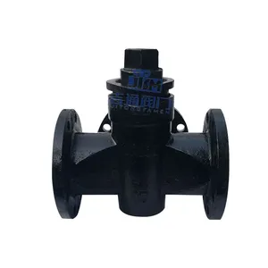 Wholesale Flange Three-way Plug Valve Cast Iron Three-way Plug Valve thumbnail-2
