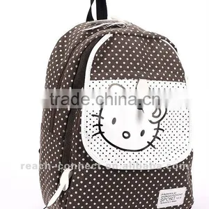 Cute Multifunctional Nylon Shoulders Backpack for Girls thumbnail-1