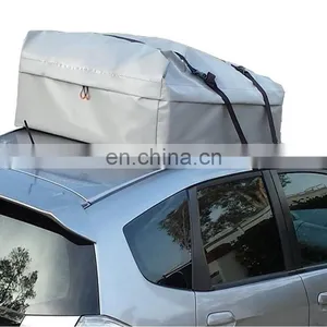 600D PVC Tarpaulin Waterproof Roof Top Rack Box Bag Cargo Carrier thumbnail-5