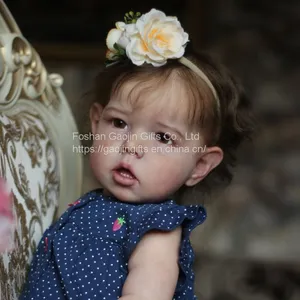 Factory Direct Sales Simulation Baby Reborn Doll 55cm Soft Sugar Gel Doll Custom Production of Various Sizes of Dolls thumbnail-5