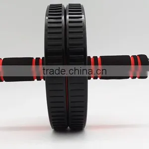 Fitness Equipment Double Wheel AB Wheel Roller With Mat thumbnail-1
