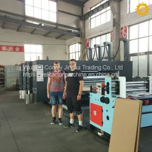 Lead Edge Feeder Flexo Printing Slotting Die Cutting Equipment thumbnail-3