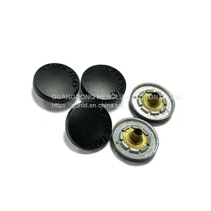 HLD Button Factory Wholesale 15mm Plating Spring Snap Button for Garment thumbnail-2