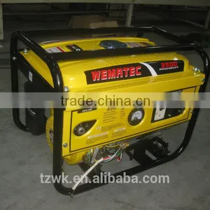 2.8kw/kva 168f-1 Wemac Electric Start With Battery / Honda Engine /high Frequency /copper 210cc Displacement Gasoline Generator thumbnail-2