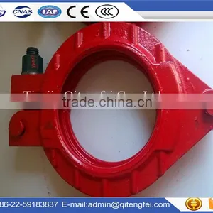 High Quality Forging and Casting Concrete Pump Rubber Hose Clamp thumbnail-3