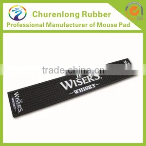 Advertisement Soft PVC/Rubber/nutrile Rubber Beer Bar Spill Mat/ Bar Counter Mat/Rail Spill Mat/Bar Runner/Glass Coaster New thumbnail-2