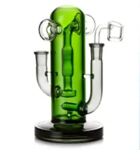 Vibrant Colorful Backwater Glass Smoking Pipe Hookah and Lamb Lighting thumbnail-1