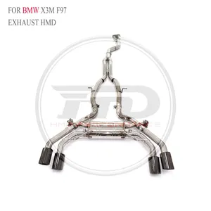 HMD Stainless Steel Exhaust Catback for BMW M5 E60 E61/M5 G90/M6 F06/M8 F91 F92/X3M F97 Car Accessories Whatsapp+86 18946955156 thumbnail-5