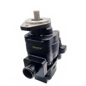 Hydraulic Pump AT331223 Double Gear Pump for Repair John Deere 310SK 315SK 325J 325K 325SK 310SJ 310G 315SJ Backhoe Loader thumbnail-2