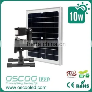 10W 20W 30w Portable Motion Sensor Rechargeable Led Solar Flood Light thumbnail-3