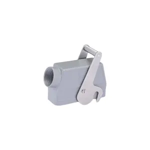 Wain Heavy-duty Connector H24b-seh-1l/c-pg29, Rectangular Connector With Metal 24b Housing, Aviation Plug thumbnail-5