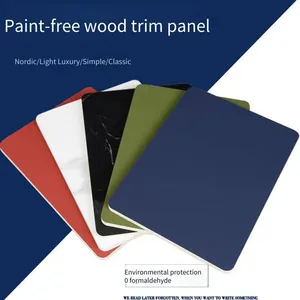 1220*8mm Solid Wood Veneer Panels, Environmentally Friendly and Paint-free Wall Panels for Indoor Walls thumbnail-1