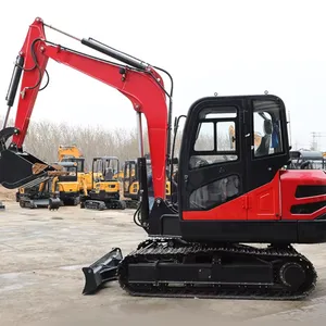 Crawler Digger 2.5Ton Main Model 2Ton 3.5Ton Mini Excavator Hydraulic Crawler Type for Farm & Agricultural Construction thumbnail-2
