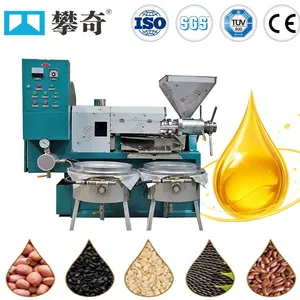 Cooking Oil Making Machine Cold and Hot Press Oil Extraction Machine Oil Press Machine for Groundnuts &Peanuts thumbnail-1