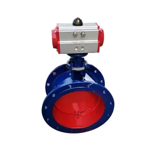 Manufacturer Direct Sales Pneumatic Flange Butterfly Valve High-quality Ventilation Butterfly Valve thumbnail-4
